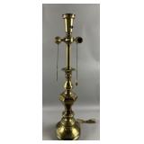 Neoclassical Hollywood Regency Brass Table Lamp