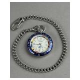 Fossil "Blue" Pocket Menï¿½s Watch