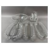 Vintage Heisey Lariat, Serving Trays & More