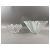 MCM Walther Glass Star Shaped Bowl & More