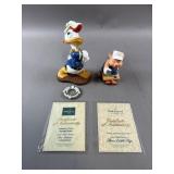 Disney Donald Duck & Three Little Pigs Figurines