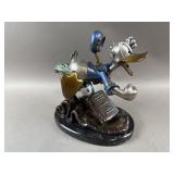 Carl Banks Donald Duck Self Control Bronze Statue