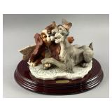 LE Walt Disney Lady & The Tramp True Love Figurine