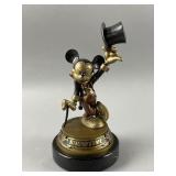 Signed "Showtime" Mickey Mouse Bronze Sculpture