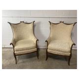 Vintage French Style Wingback Armchair