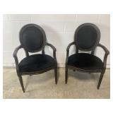 Pair Of Uttermost Honestly Beautiful Chairs