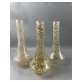 Venetian Glass Hurricane Chimney Shades