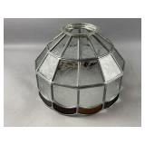 Vintage Leaded Stained-glass Lamp Shade