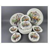 Hand Painted "Fruitdale" Vernon Kilns Assortment