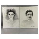 Charcoal Prints Signed by Artist Gary Saderup