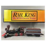 Rail King General Steamer 4-4-0 O-27 Scale