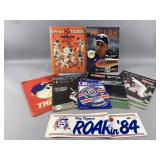 Vtg Signed Detroit 84ï¿½ Tigers Yearbook & More