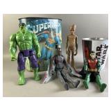 ï¿½78 Vintage Superman Trash Bin & Much More