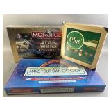 ï¿½90s Sealed Boardgames Star Wars Monopoly & More