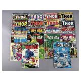 Vintage Comic Books Iron Man & THOR