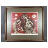 ï¿½79 Proof Etching "Tattered Hero" by M. Vickers
