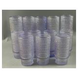 Fortessa Jupiter Beaded Hobnail Glass Set