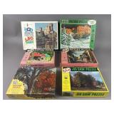 Vintage Six Puzzles Original Packaging
