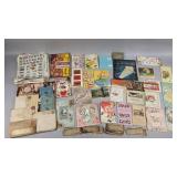 Epherema Lot- Calendars, Greeting Cards, and More