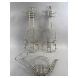 Vintage Decorative Brass Wire Instruments