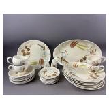Red Wing Pottery Handpainted Dinnerware