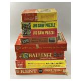 Vintage Eight Puzzles Original Packaging