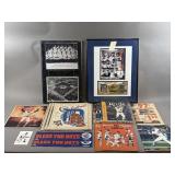 Vtg Detroit Tigers Plaque, Magazines & More