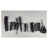 Collection of Pocket Knives and More