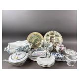 Vtg Ceramic & Porcelain Tablewear