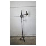 Vintage Wrought Iron Floor Lamp