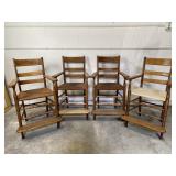Antq Ladderback High Chairs