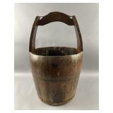 19th Century Wooden Chinese Water Bucket
