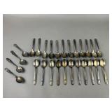 Silver Plated Presidential Spoons & More