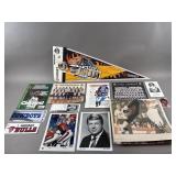 Vtg Signed Jimmy Johnson Portrait & More