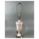 Neoclassical Garland Detail Urn Table Lamp