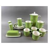 Vtg Harmony House Emerald Isle Dinnerware Set