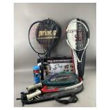Tennis Rackets, Racquetball Balls & Rackets & More
