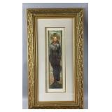 Framed/Signed Painting "The Good Fight" by Nuï¿½ez