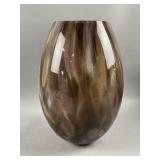 Vintage Hand-blown Art Glass Vase