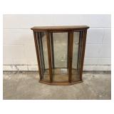 Wooden Console Curio Display Cabinet