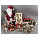 Vintage Santa, Lenox Snoopy Ornament & More