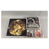 Elvis, & Currency Puzzles and Apollo Boardgame