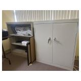 2 Cabinets and Contents