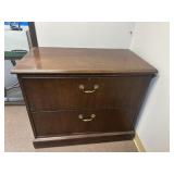 Indiana Desk Co Wooden Filing Cabinet