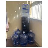 Absopure Water Cooler and Extra Jugs