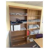 2 Bookshelfs and Contents
