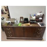 Retro Wooden Office Filing/Storage Cabinet