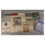 Vintage Music Books- Bing Crosby and More