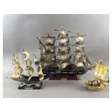 Vintage Fragata Espanola Model Ship & More