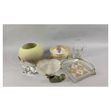 Art Nouveau Ormolu Serving Dish & More